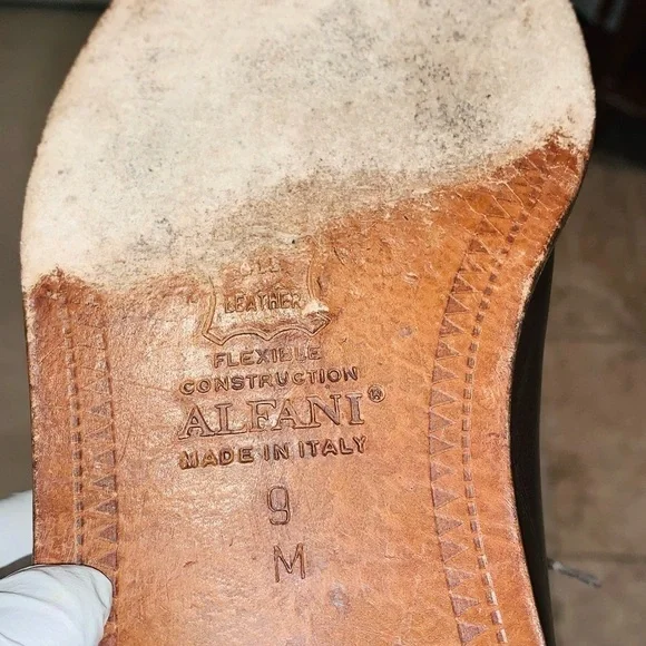 Alfani Leather Oxford Shoe. - Picture 8 of 13